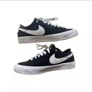Nike Zoom Blazer Pro GT SB Low Black White Men  Sneaker Size 7